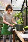 green basics growpot square allin1 15cm leaf green